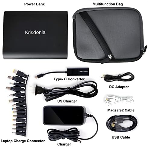 Laptop power bank with DC output and case — photo 4