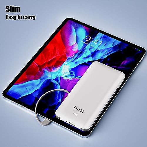Slim power bank with built-in AC plug — photo 5