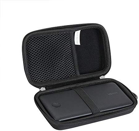 Black travel case for Anker 20000mAh