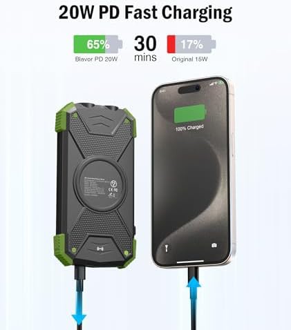 Fast charging solar power bank two pack — photo 5