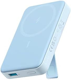 Magnetic power bank with integrated stand