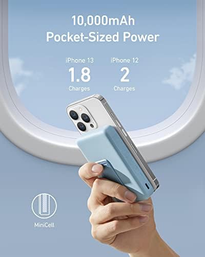 Magnetic power bank with integrated stand — photo 4