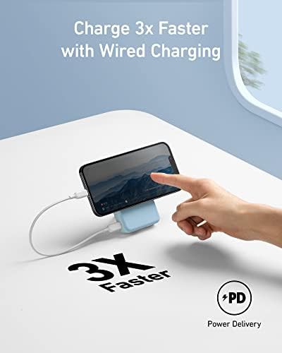 Magnetic power bank with integrated stand — photo 5
