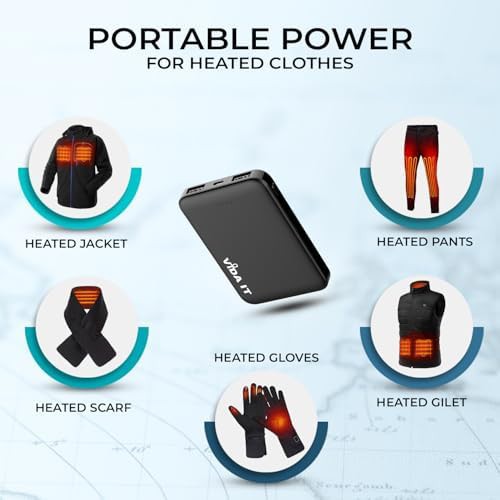 Mini portable charger for heated clothing — photo 3