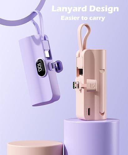 Mini power bank with LCD battery display — photo 5