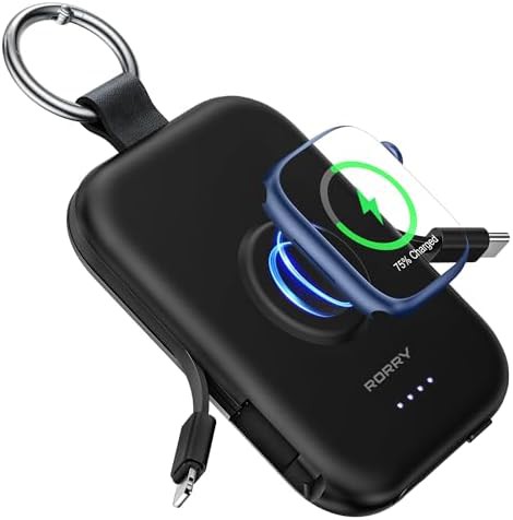 Purple portable watch charging dock