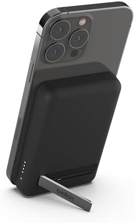 Magnetic power bank with integrated kickstand