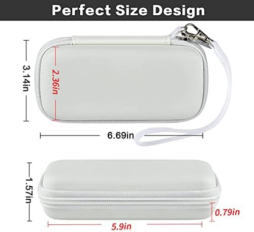 White medium case for magnetic batteries — photo 3