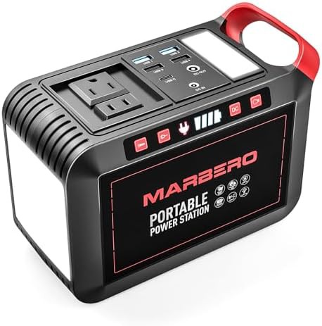 Compact 200W Solar Generator for Camping