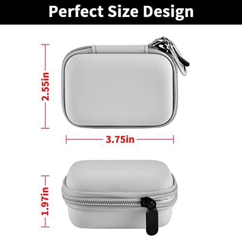 White hard shell mini charger case — photo 5