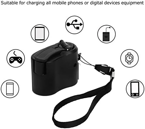 Mini manual hand crank phone charger — photo 3