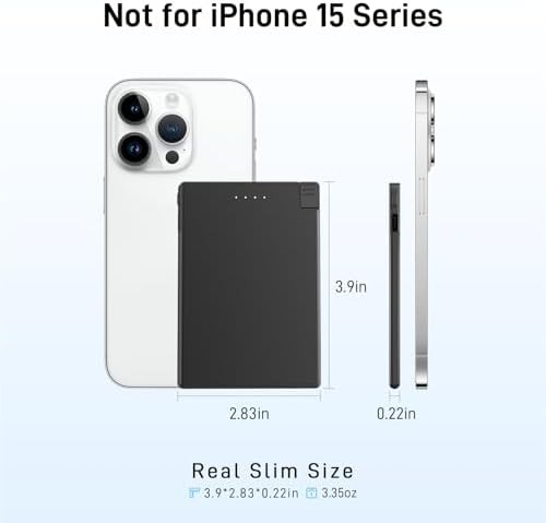 Slim travel charger with lightning cable — photo 3