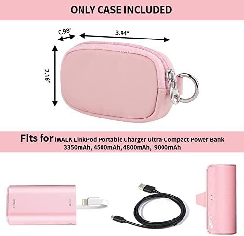 Pink waterproof mini travel case — photo 3
