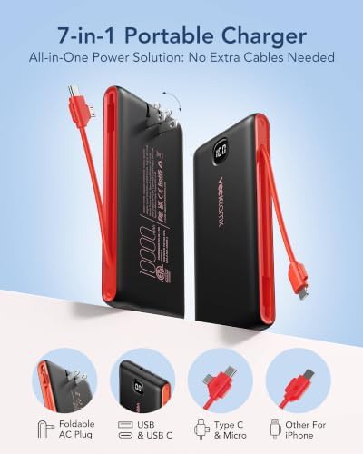 Power bank with integrated wall plug — photo 3
