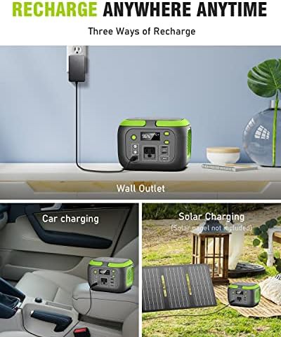 Portable power station with foldable solar panel — photo 4
