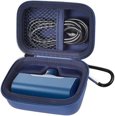 Blue case for mini portable chargers