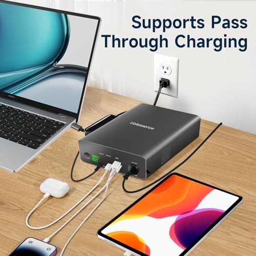 High capacity power bank with AC outlet — photo 3