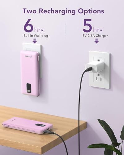 Travel ready ten thousand mah integrated cable bank — photo 5