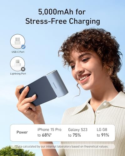 Nano portable charger with integrated USB-C connector — photo 5