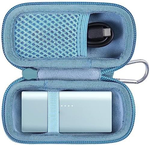 Blue hard case for nano power bank