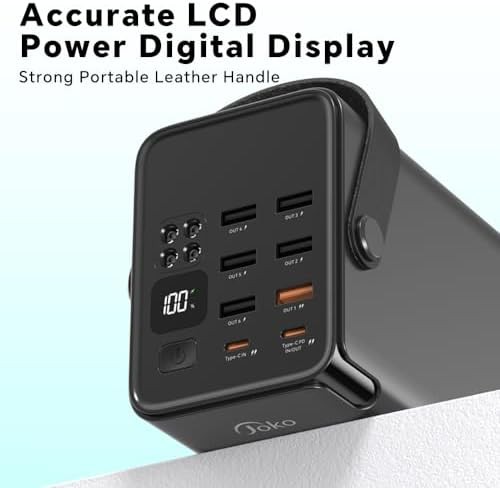 Large capacity power bank with seven outputs — photo 5