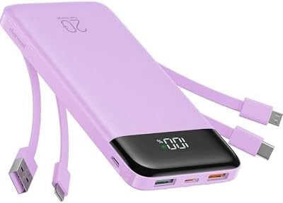 White twenty thousand mah six port battery