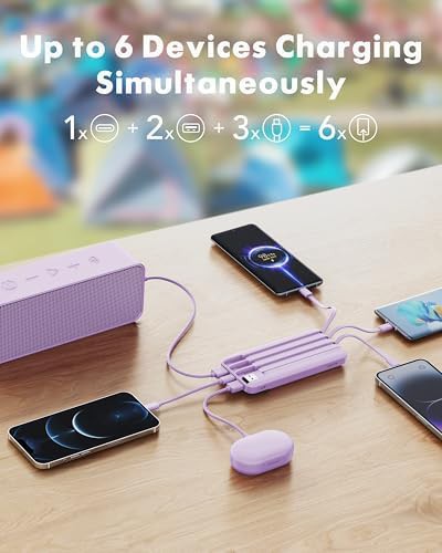 White twenty thousand mah six port battery — photo 3