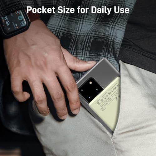 Thin portable charger with built-in USB-C — photo 4