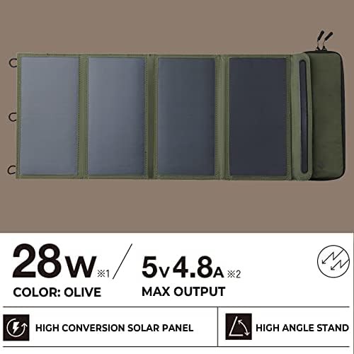 Beige 10000mAh solar bank with camping lantern — photo 3