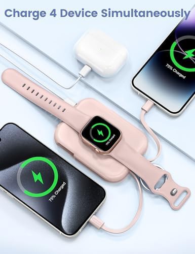 Green travel charger for Apple Watch — photo 4