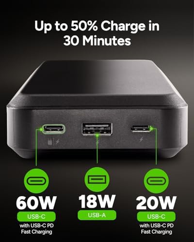 Laptop prime portable power bank 27000mAh — photo 3