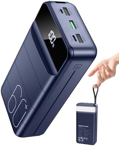 Nuxgal 60000mAh camping charger for iPhone