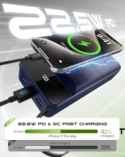 Nuxgal 60000mAh camping charger for iPhone — photo 3