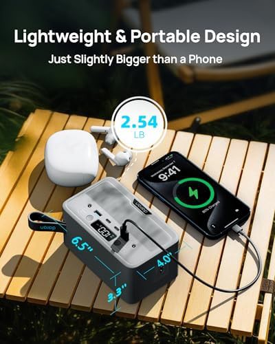 Slim solar power bank 89Wh — photo 4