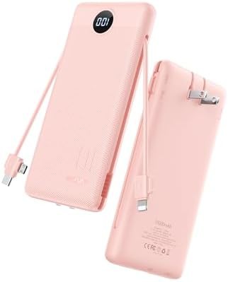 Fast charging ten thousand mah ac plug bank