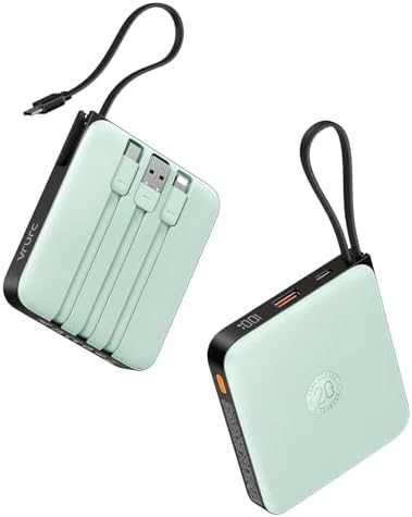 Green fast charging battery with integrated cables