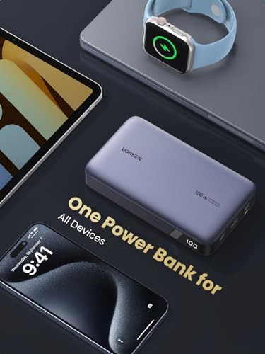 Fast charging power bank with wall charger — photo 5