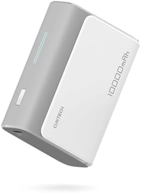 Grey mini fast charging power bank
