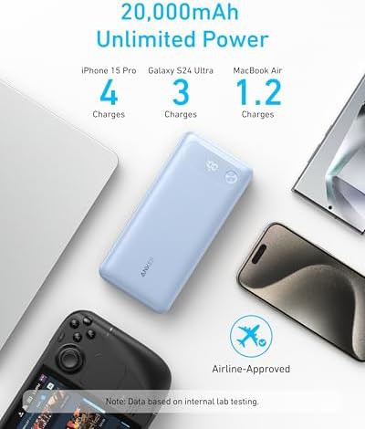 Travel power bank with built-in cable — photo 4