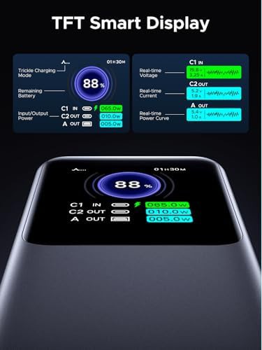 Portable laptop charger with integrated LED display — photo 4