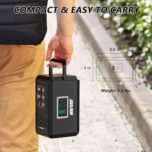Portable power station with AC outlet — photo 3