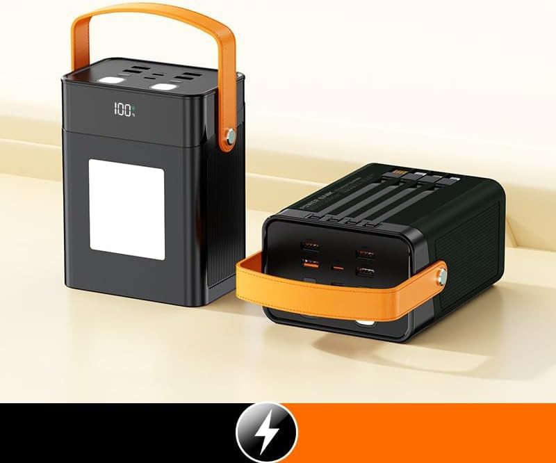 Solar camping power bank with LED light — photo 4