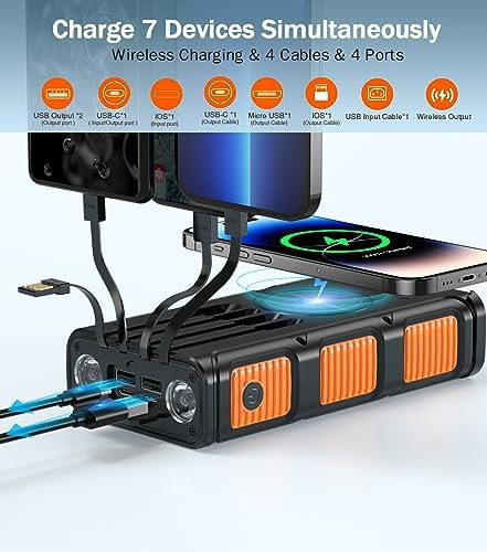 High capacity hand crank solar charger — photo 5