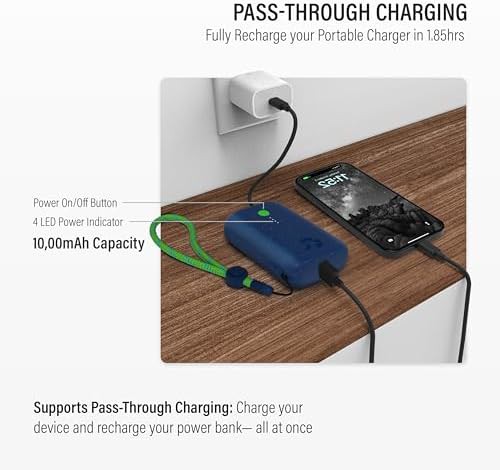 Slim dual USB-C work power bank — photo 3