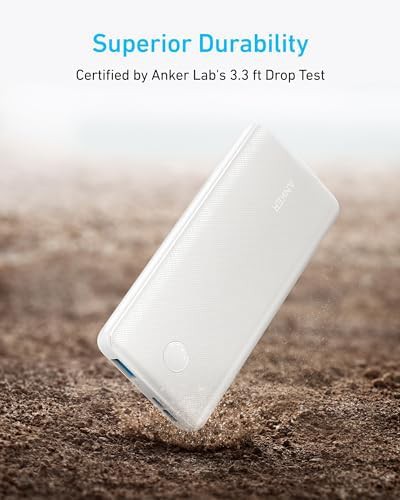 Compact black 10,000mAh battery pack — photo 4
