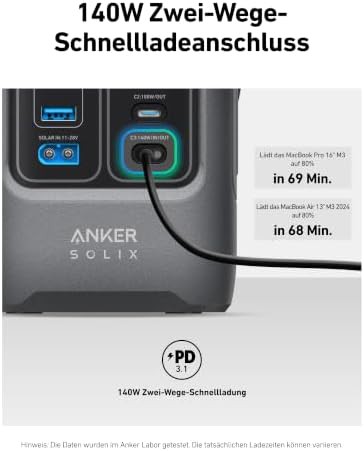 Solix C200 DC portable camping power station — photo 5