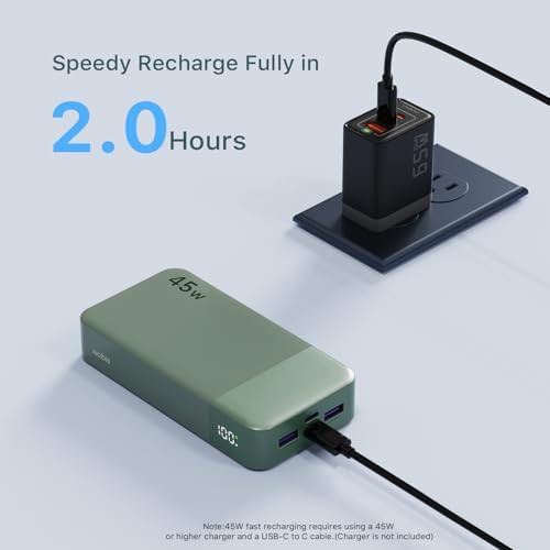 Fast charging laptop power bank 45W — photo 5