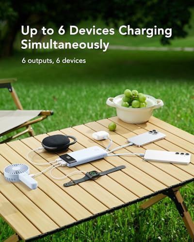 High capacity camping power bank with six outputs — photo 3
