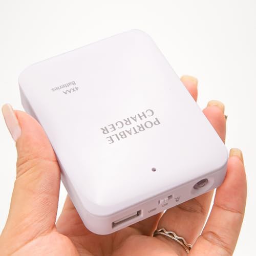 Emergency phone charger with four battery slots — photo 4