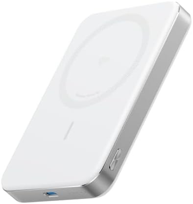 MagGo 10,000 mAh Qi2 certified white charger